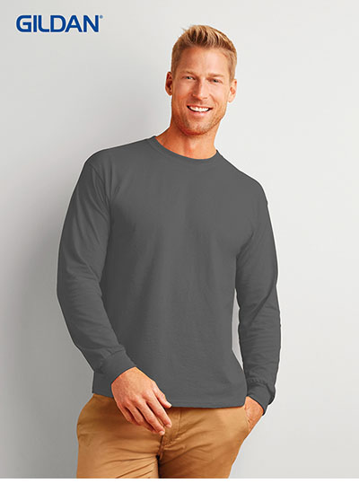 2400 Ultra Cotton Adult Long Sleeve T Shirt